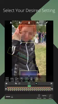 PutMask - Hide Faces In Videos android App screenshot 2